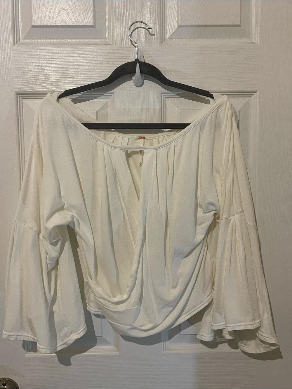 Free People Ivory top sz large